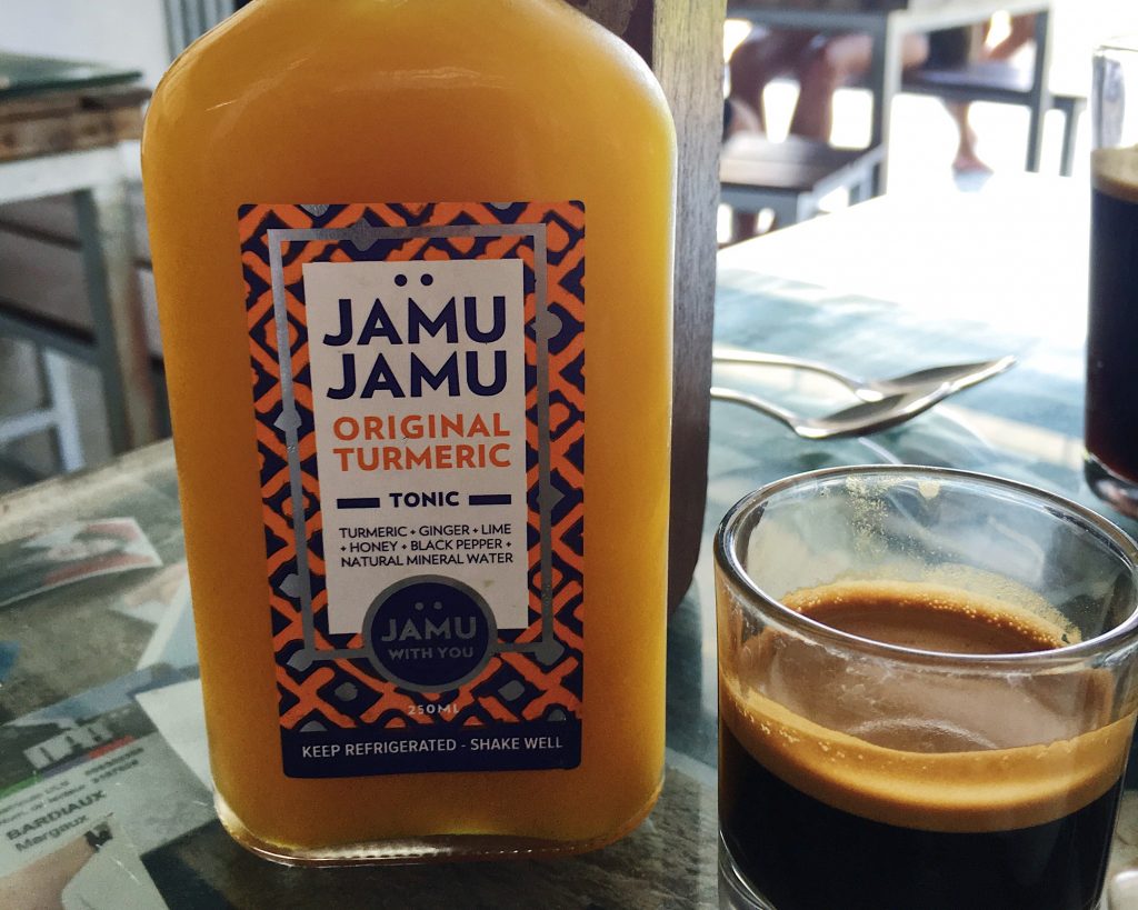 Jamu, a turmeric-based tonic from Indonesia